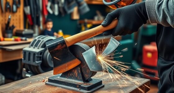 safe blade sharpening techniques