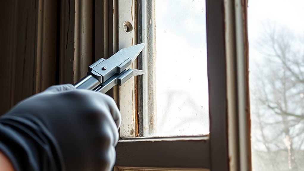 safely unsticking sash windows