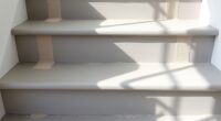 sanded paint stair safety