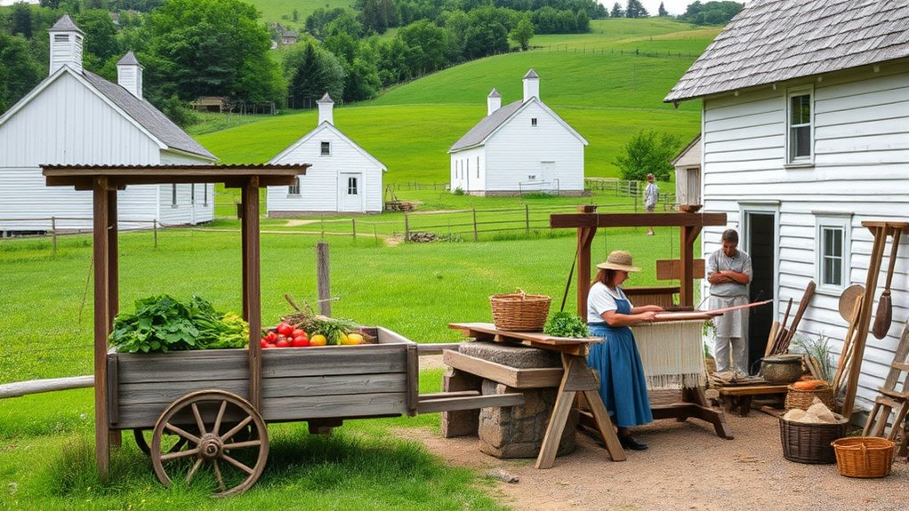 shaker communities and crafts