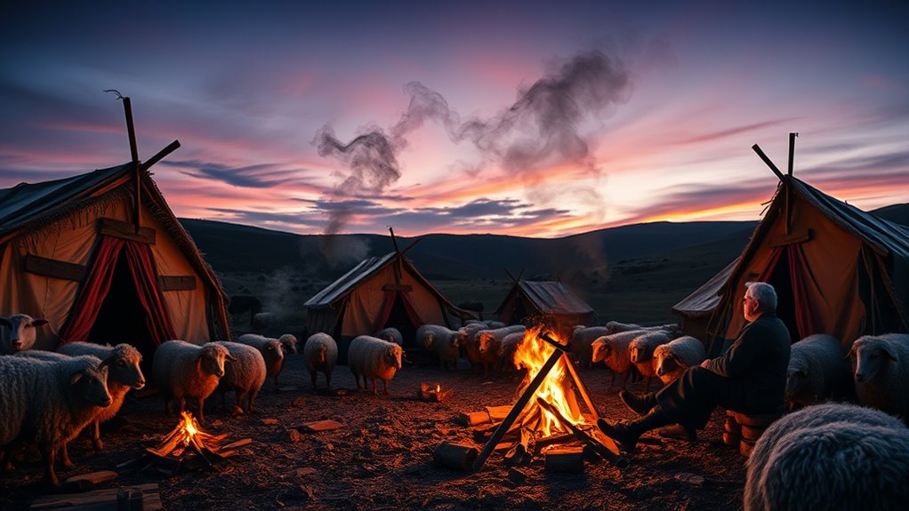 sheep camp fires stories