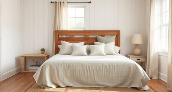 simple cozy farmhouse bedrooms