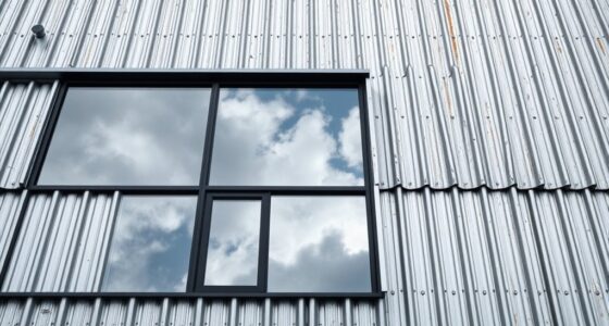 sleek dark exterior design