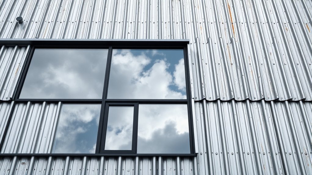 sleek dark exterior design