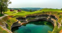 springs and sinkholes features