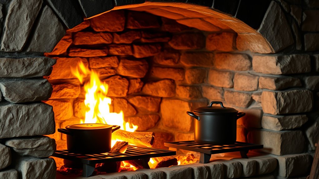 stone chimneys for cooking