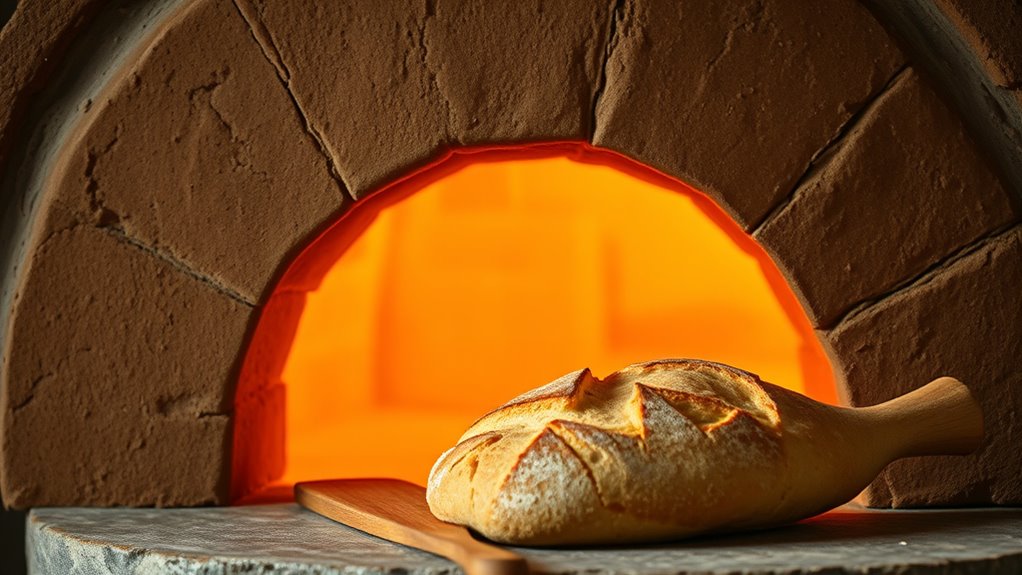 sustainable traditional adobe ovens
