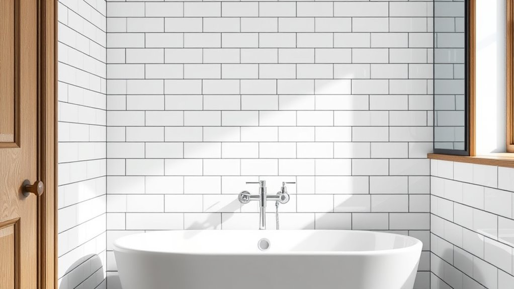 tile and trim accents