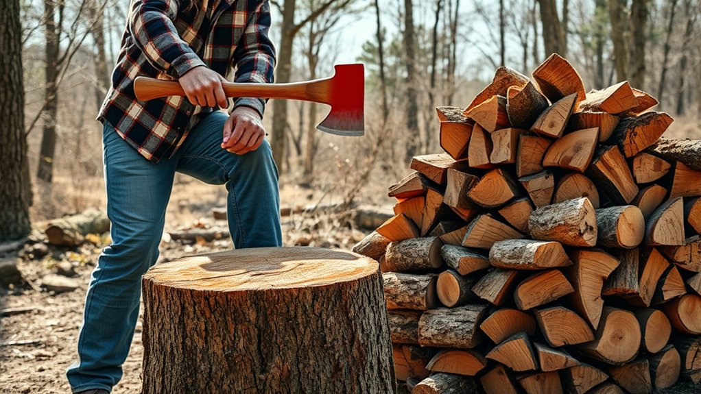 traditional wood handling methods