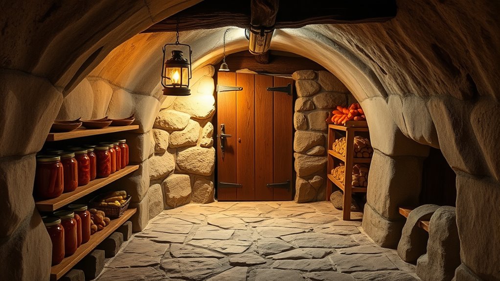 underground insulated moisture control