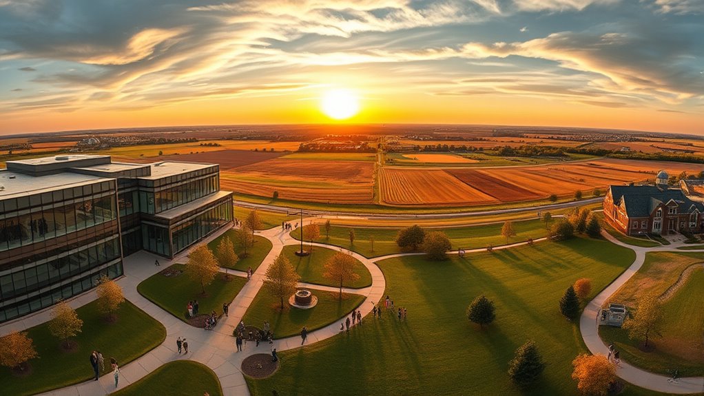 university expands in heartland