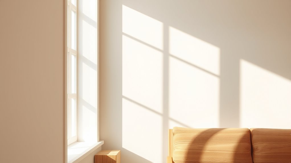 warm whites and natural woods