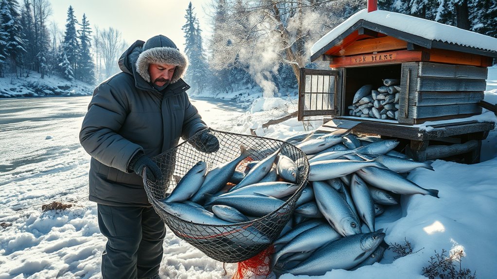 winter fish preservation techniques