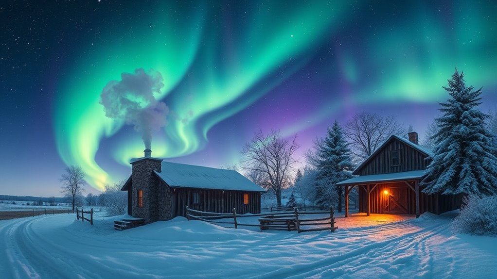 winter homestead evening routine