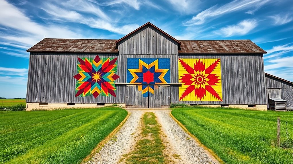 wisconsin minnesota barn quilt trails