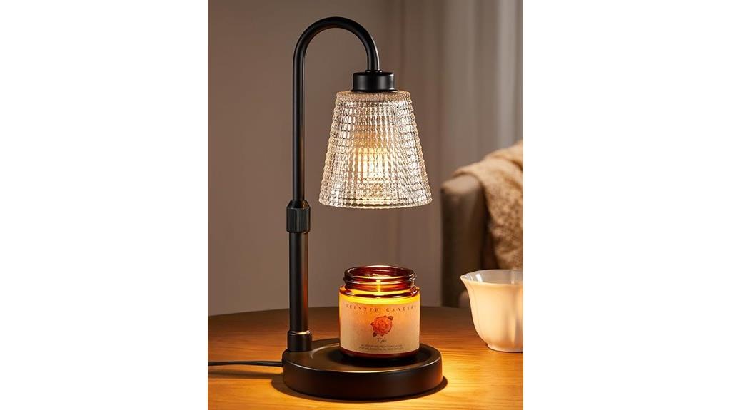 adjustable candle warmer lamp