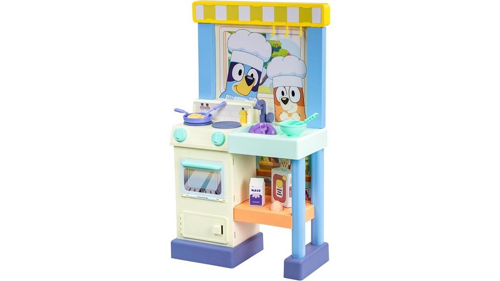 bluey themed children s kitchen