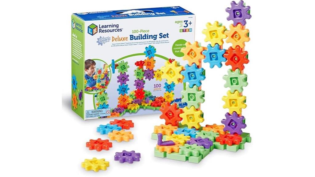 gears building set