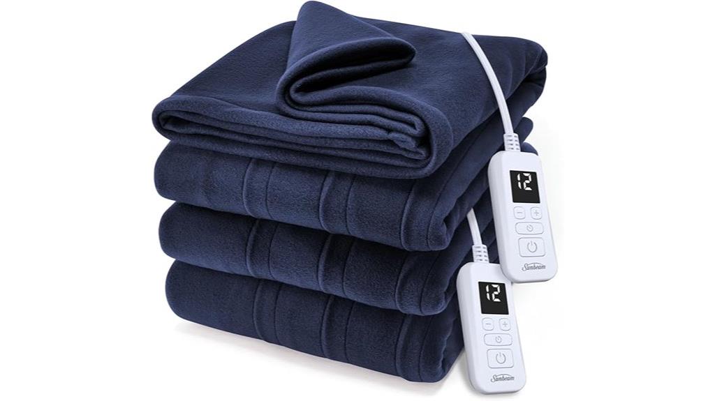 king size electric heated blanket