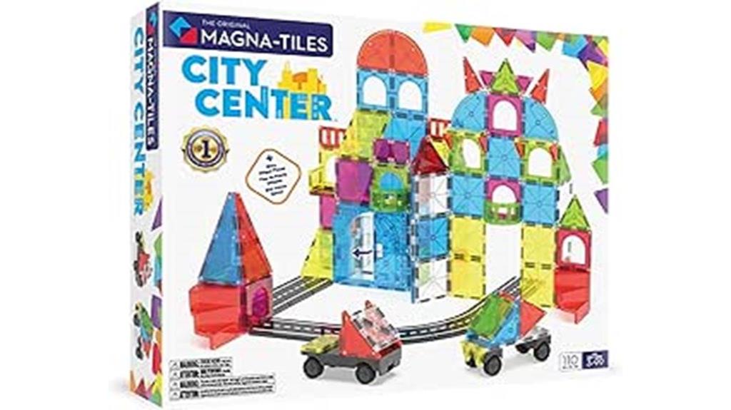 magnetic city building tiles