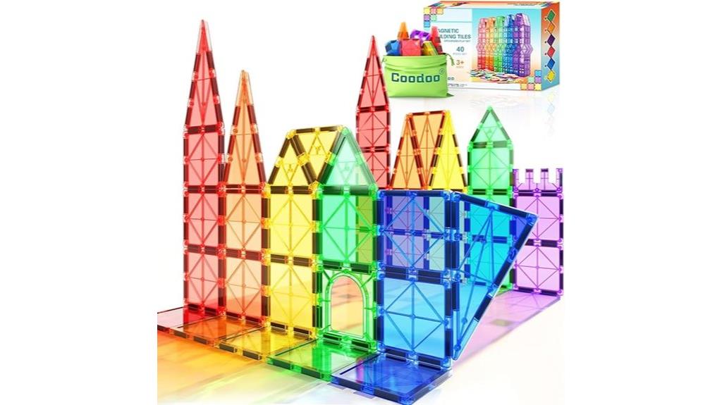magnetic tiles stem toys