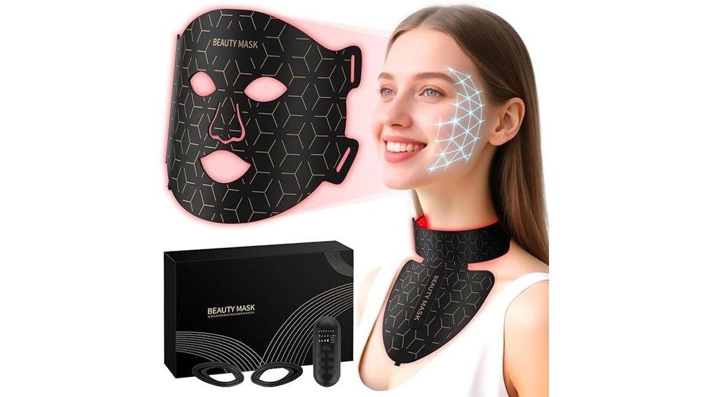 multicolor led face mask
