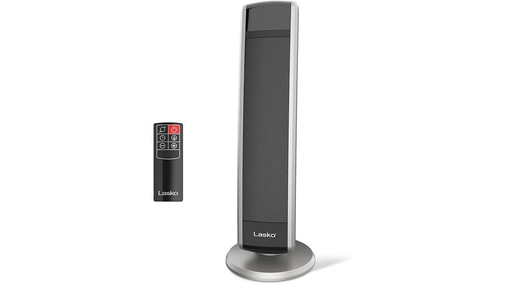 oscillating ceramic tower heater