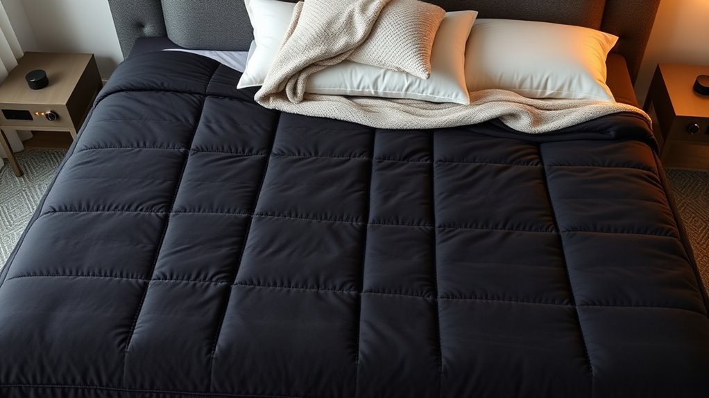 top king size dual control blankets