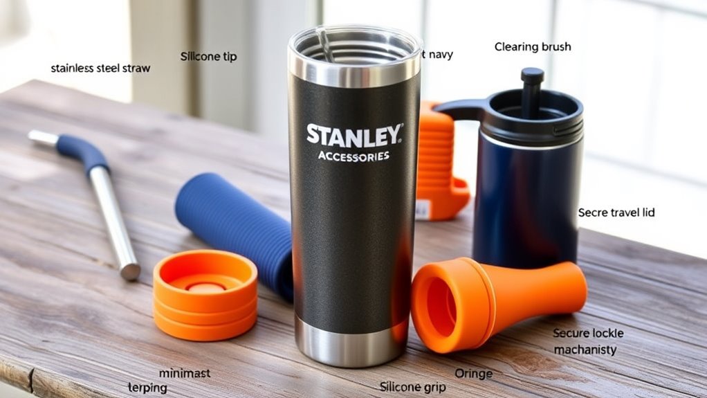 top stanley tumbler add ons