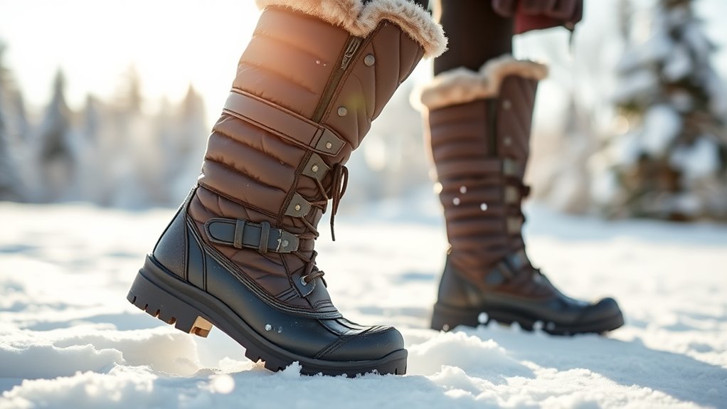 waterproof insulated traction fit