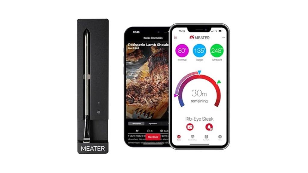 wireless bluetooth meat thermometer