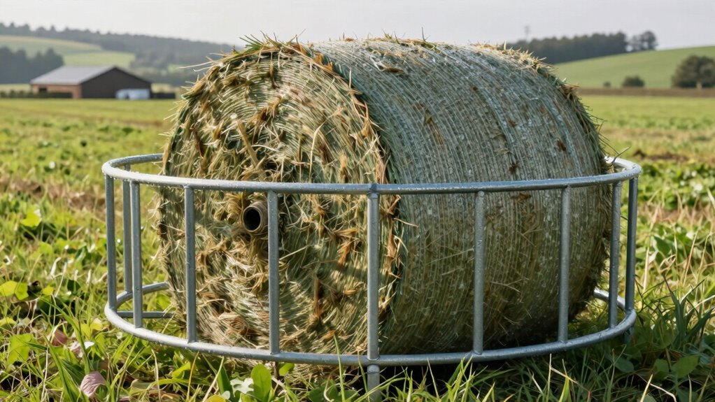 durable safe bale feeder