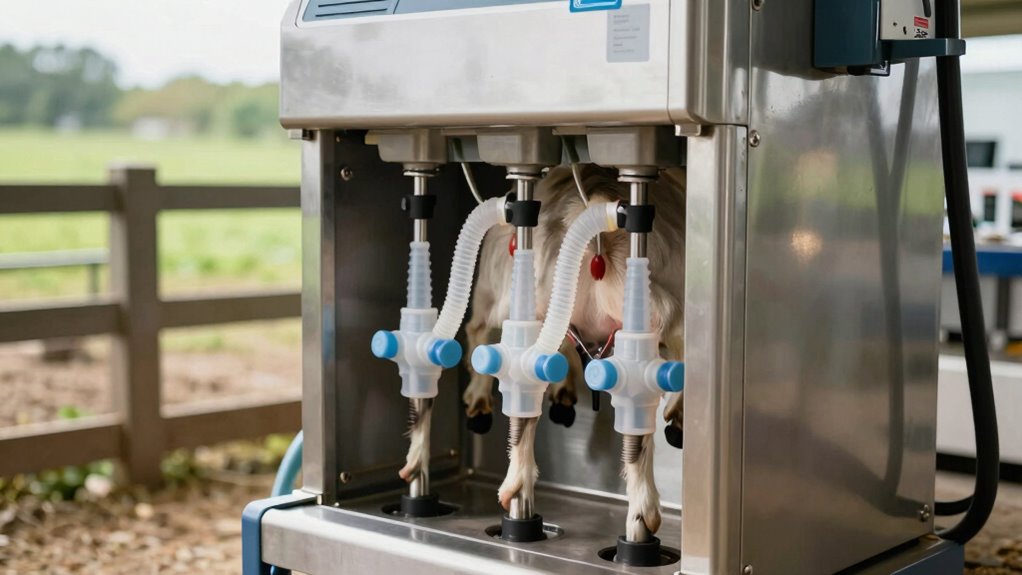 selecting efficient goat milking equipment