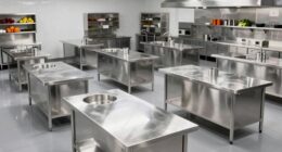 top 15 stainless steel prep tables