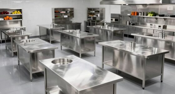 top 15 stainless steel prep tables