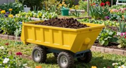 top garden dump carts
