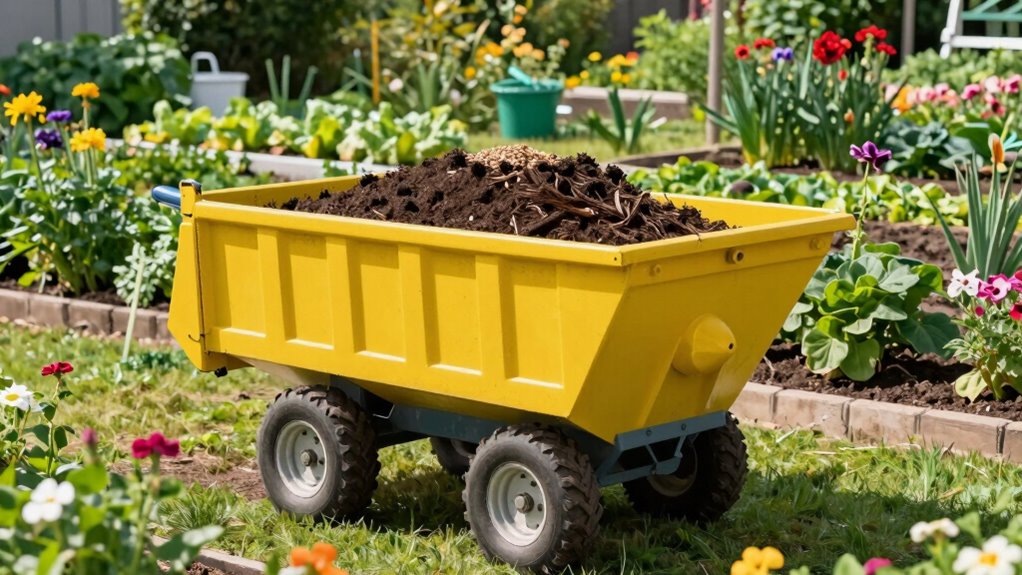 top garden dump carts