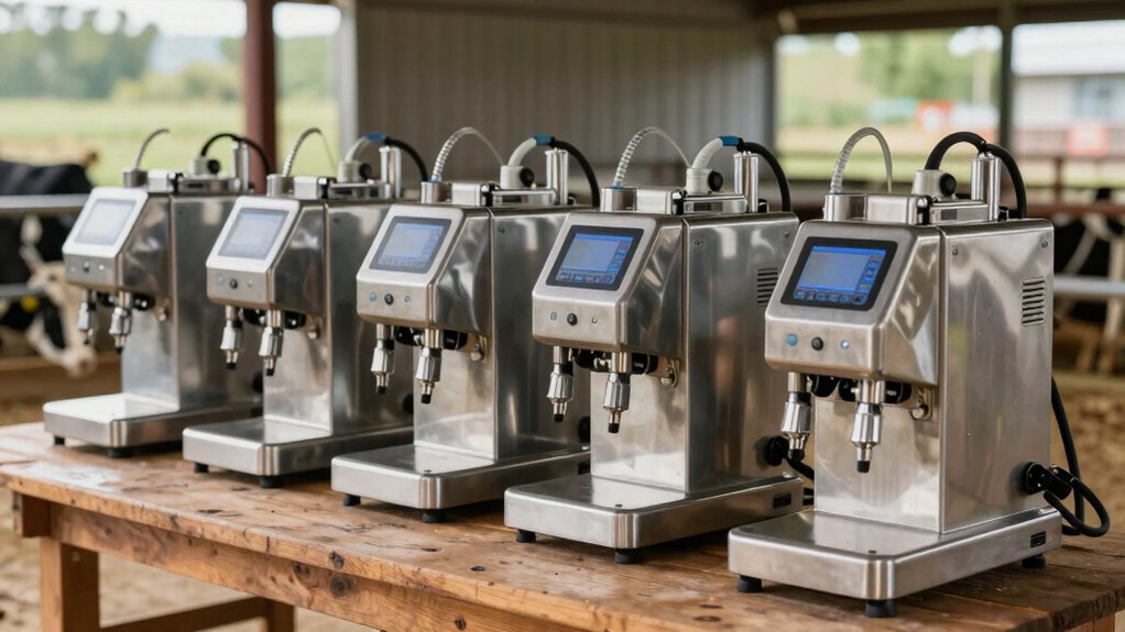 top goat milking machines