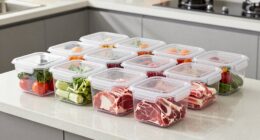 top meat lug storage bins
