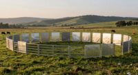 top portable cattle panels