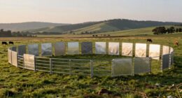 top portable cattle panels
