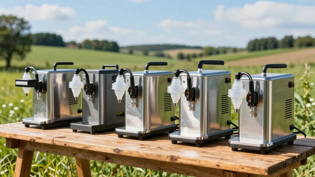 top portable cow milking machines