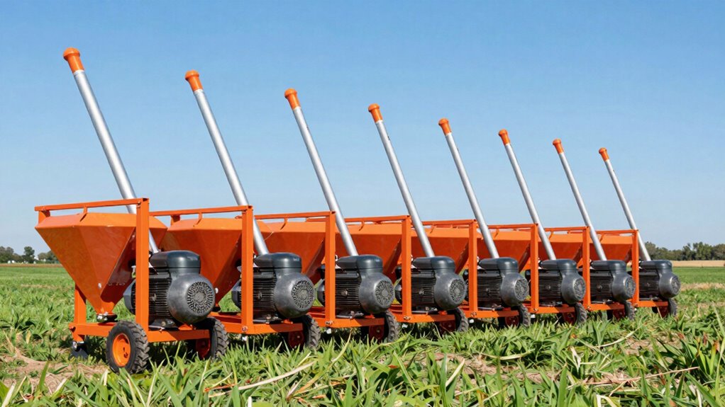 top portable grain augers