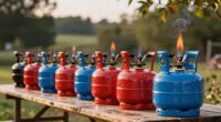 top propane canning burners