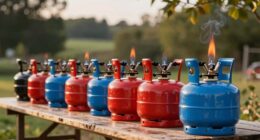 top propane canning burners
