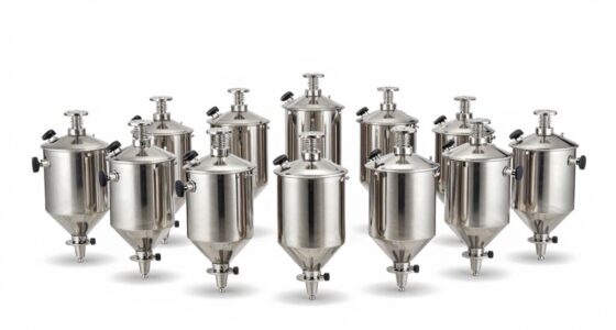 top stainless steel cream separators