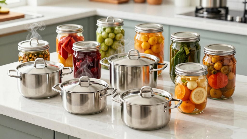 top water bath canner sets