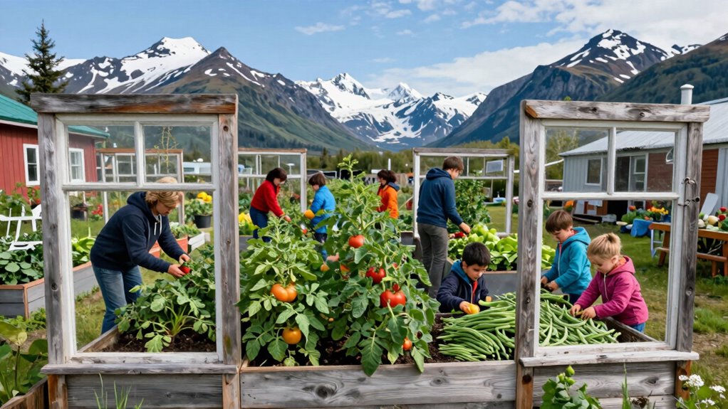 alaska families maximize harvests