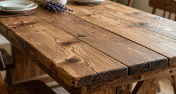 best farmhouse table materials