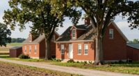 brick farmhouses in midwest